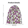 thumbnail image 4 of Xecao Rose Flowers Print Beanie Hat Toddler Girls Boys, Baby Hats Winter Warm Knitted Thermal, Kids Winter Caps, 4 of 7