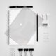 thumbnail image 3 of Transparent File Organizer with Snap Button for Document Storage 12Pcs, 3 of 4
