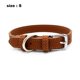 thumbnail image 2 of Collar de perro de cuero Tanpie para perros pequeños, medianos y grandes, suave, impermeable, acolchado, para cachorros Adepaton Correas y Collares para Perros, 2 of 5