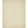 thumbnail image 1 of Unique Loom Braided Jute Collection Hand Woven Natural Fibers White Area Rug (8' 0 x 10' 0), 1 of 1
