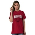 thumbnail image 4 of Washington WA Student Campus Pride Men's Graphic T Shirt Tees Brisco Brands S, 4 of 6