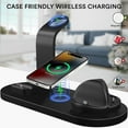 thumbnail image 7 of 4 in 1 Wireless Charging Station for Smartwatches, Smartphones, Earbuds - 15W Fast Wireless Charger for Apple iPhone, iWatch, Airpod with Adapter & iWatch Charging Cable, 7 of 7