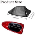 thumbnail image 6 of Shark Fin Roof Antenna Aerial /AM Radio * Auto Car Trim Universal, 6 of 9