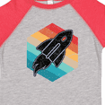 thumbnail image 4 of Inktastic Rocket Ship Retro Space Boys or Girls Toddler T-Shirt, 4 of 5