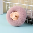 thumbnail image 5 of Bath Sponge under $5! Xqxayjr Suction Cup Bath Sponge with Massage Dots, Super Soft Exfoliating Body Scrubber for Shower, Hanging Loofah for Adults & Children, 12x12cm, 5 of 5