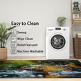 thumbnail image 3 of 2x3 Rug, Bass Fish Door Mat, Fishing Fisherman Rug, Pike Fish Rugs for Entryway, Washable & Non Slip & Soft Low Pile Small Carpet, Indoor Doormat, Bass Fish Home Decor & Gifts, 3 of 7