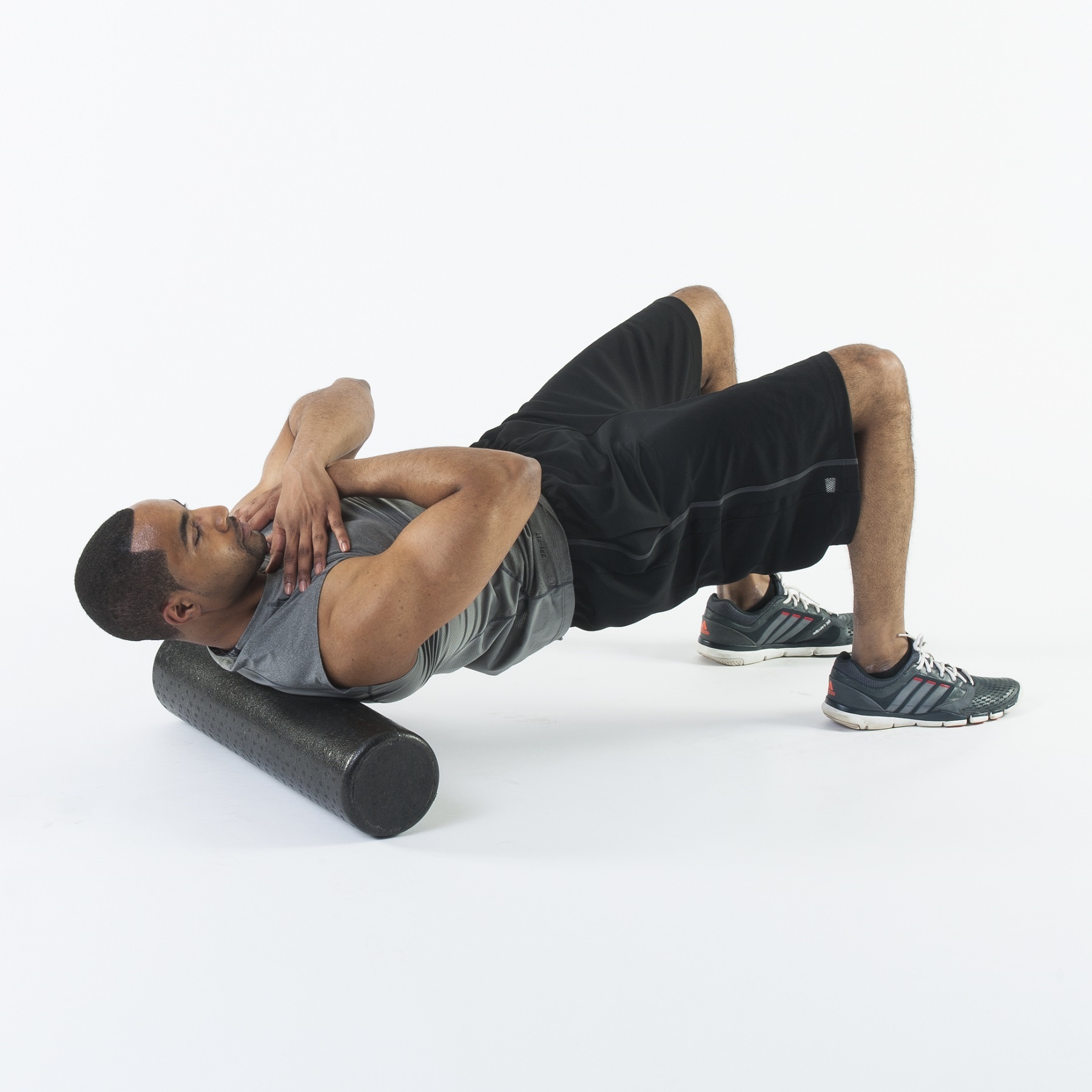 Black Mountain Products High Density Foam Roller, 24 inch, Extra Firm photo 2