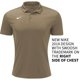 thumbnail image 3 of Polo Nike Dri-FIT de manga corta para hombre Team Gold - L, 3 of 4