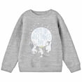 thumbnail image 3 of Where The Wild Things Are Max And Monsters Dancing Youth Athletic Heather Crew Neck Long Sleeve Sweatshirt-XS, 3 of 5