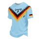thumbnail image 1 of Women's Germany Football Graphic T-Shirt, Men's Soccer Graphic Print T-Shirt Casual Sportswear Top Athletic for Soccer Tournament 2026 Light Blue Size: L, 1 of 4