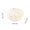 White A, variant on Silicone Baking Mold, Non Stick Reusable Dessert Mold for Muffin Cupcake Bread Pudding, Oven Microwave Steamer Dishwasher Safe