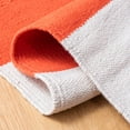 thumbnail image 5 of SAFAVIEH Montauk Saranna Geometric Cotton Runner Rug, Rust/Ivory, 2'3" x 9', 5 of 7