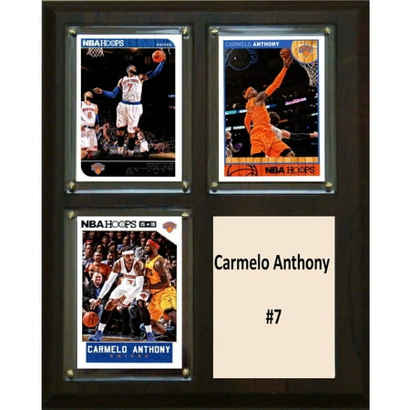 C&amp;I Collectables NBA 8x10 Carmelo Anthony New York Knicks 3-Card Plaque