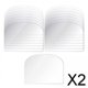 thumbnail image 1 of 2x Paquete de 15 Es de Tartas Semicírculo Profesion de Crema de para Tartas Flexible Más Suave Herramienta para 2 piezas, 1 of 8