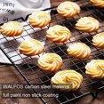 thumbnail image 3 of HomeLife Non-Stick Cake Cooling Tray Bread Grid Net Rack Biscuit Cookie Holder Shelf, 3 of 12