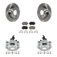 thumbnail image 1 of CMX Rear Disc Brake Caliper Rotors and Ceramic Pads Kit for Car 2010-2013 Audi A3 Quattro with 256mm Diameter Rotor KC8-100575C, 1 of 2