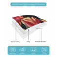 thumbnail image 5 of Luxury Tulip Floral Twin XL Size Down Alternative Comforter,Lightweight Comforter Quilt Bedding Set with Pillow Shams Farmhouse Vintage Botanical Flowers Bed Comforter Duvet Insert 68"x98", 5 of 7