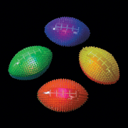 Light Up 3" Football" - Party Favors - 12 Pieces