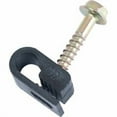 thumbnail image 1 of PEC-1525L - CABLE CLAMP 6MM BLK FOR RG59/RG6  (25 pcs/pkg), 1 of 1