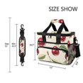 thumbnail image 3 of FORMRS Insulated Cooler Bag 24 Cans Capacity Soft Leakproof Lunch Box with Side Pockets, Cute Cherry, 3 of 7