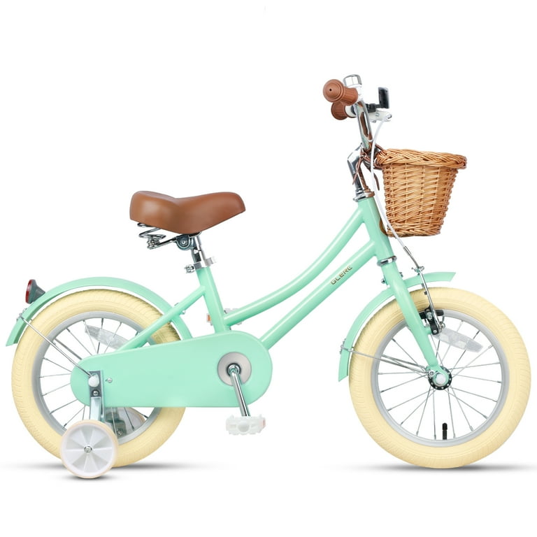 限定価格❣❊Little Molly14インチ女の子子供用自転車 可愛い Glerc Little Molly 14 inch Kids Girls Bike for 3-5 Years Old