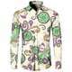 thumbnail image 3 of Camisa hawaiana con estampado de cachemira vintage para hombre, blusa de manga larga con solapa de flores, ropa informal de hip hop para hombre y mujer, ropa de fiesta cómoda para graduación, 3 of 5