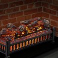 thumbnail image 2 of Pleasant Hearth 20 Inch Electric Crackling Fireplace Log L-24, 2 of 3