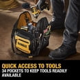 thumbnail image 3 of Sac à Outils DEWALT Fourre-Tout pour Électricien 11 Pouces Durable Résistant à l'Eau, 3 of 8