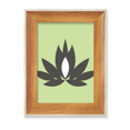 thumbnail image 1 of Marco de fotos de madera Unbranded Lotus China 18 x 13 cm, 1 of 4
