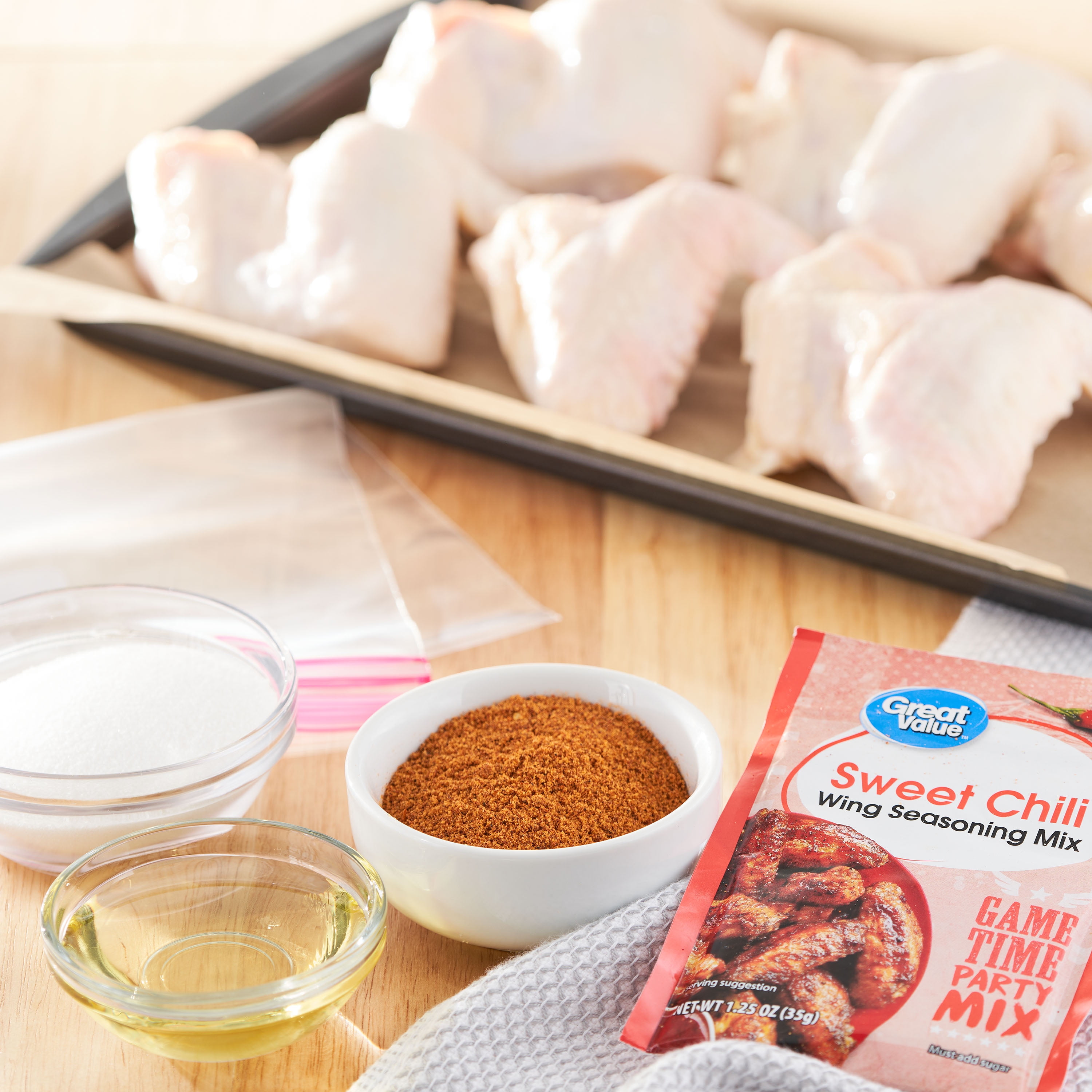 Great Value Sweet Chili Wing Seasoning Mix, 1.25 oz