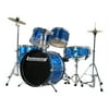 Ludwig LJR106 Junior 5-Piece Drum Set (Deep Blue)