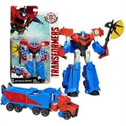 Hasbro Year 2014 Transformers Robots in Disguise Animation Series Deluxe Class 5 Inch Tall Robot Action Figure - Autobot OPTIMUS