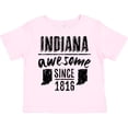 thumbnail image 3 of Inktastic Indiana Awesome Since 1816 Boys or Girls Toddler T-Shirt, 3 of 5