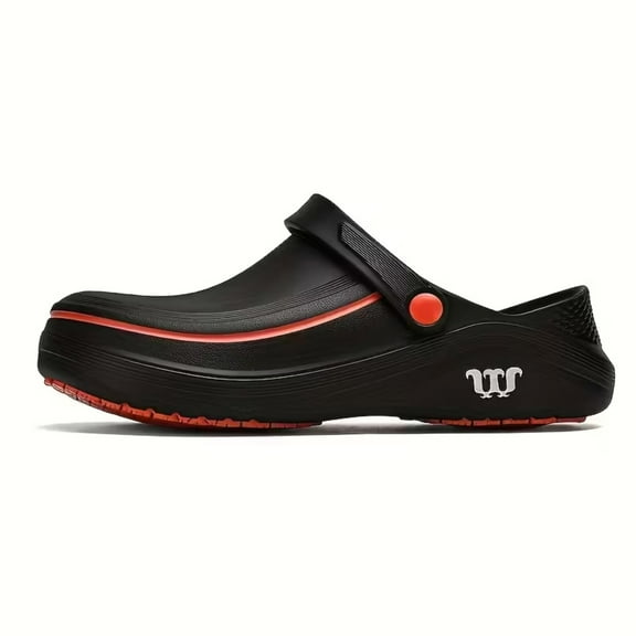 Chef shoes Mueller shoes,wide toe chef shoes， non slip work shoes,oil resistant, waterproof men's shoes, kitchen specific, hotel work shoes, suitable for scenarios such as catering, medical care