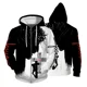 thumbnail image 2 of Sudadera con capucha para hombre con estampado digital 3D de moda, sudadera con cremallera de moda, sudaderas para hombre, sudadera con capucha cómoda y versátil para hombre, 2 of 5