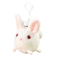 thumbnail image 4 of Llavero con forma de animal de peluche, adorable muñeco para bolso, recuerdo de fiesta conejo, 4 of 9