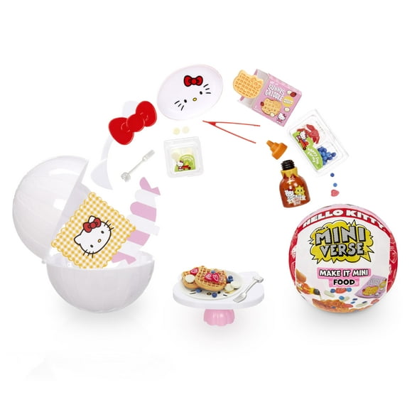 Mini-MGA de Food Make It Mini Hello Kitty Collectibles