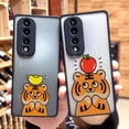 thumbnail image 2 of Matte Case for HONOR 70 50 30S 30 20 8X 9A 9X PLAY 4T X7 X8 X9 X10 5G V40 PC Case Cover Funda Coque Capa Shell Cute Little Tiger, 2 of 5