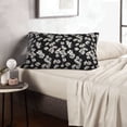 thumbnail image 6 of Pofeuu Daisies Flowers Print Polyester Microfiber Plush Pillowcases, Super Soft and Cozy Pillow Case Covers with Envelop Closure（Pillow core not included）-20"x30", 6 of 6