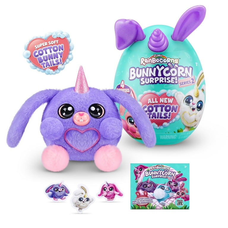ZURU Rainbocorns Bunnycorn Surprise Series 2 Plush Toy