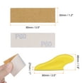 thumbnail image 2 of Uxcell 40pcs Micro Detail Sander Paper Kit 60 Grit Wet Dry Hook & Loop Alumina Sandpaper with Mini Hand Sanding Block, 2 of 6