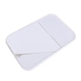 thumbnail image 3 of 1 Pieza Lindo Espejo Cosmético Espejo de Maquillaje Plegable Espejo Cuadrado Blanco, 3 of 9