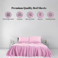 thumbnail image 2 of Twin Sheets Set- Cooling Sheets-ultra Soft-silky-breathable-deep Pocket- 1800 Series Bedding Set Microfiber, 2 of 4