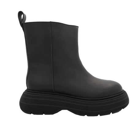 

Gia Borghini Marte Black Leather Boots Brand Size 38 ( US Size 8 )