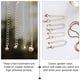 thumbnail image 3 of 4pcs Bracelet Extenders 14K Gold Necklace Extenders Anklet Extender for Jewelry Making, 3 of 5