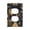 Duplex, variant on Egyptian Symbols Hieroglyphs Mascots Vintage Single Toggle Wall Plate 1 Gang Decorative Electrical Outlet Light Switch Cover Switchplate