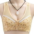thumbnail image 2 of SYVGVA Womens Bras For Women Solid Color Backless Seamless Beautiful Back Comfortable Everyday Support Underwear,Beige,XL, 2 of 4