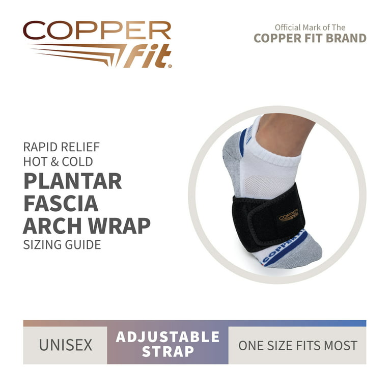 Copper Fit ICE Plantar Fascia Compression Foot and Ankle Sleeve
