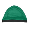 thumbnail image 5 of Satin lined wig cap for moisture retention, Suitable for all hair types and porosity Dark Green One Size, 5 of 5