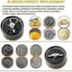 thumbnail image 5 of Blade Replacement Parts Compatible with 250W Magic Bullet, Premium Blender Replacement Accessories with Mono-Wing/Cross Blade Replacement, O-Ring Seal, 5 of 5